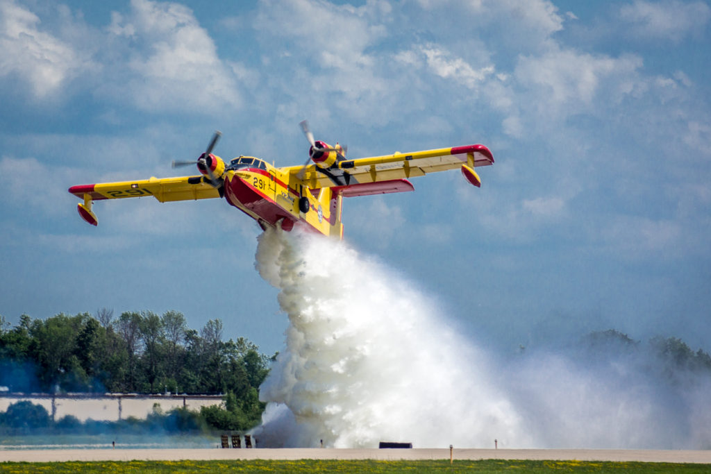 Firefighting Plane, Aircraft, Airplane, Airshow