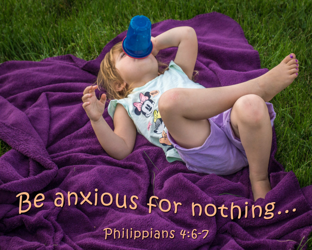Inspirational, Philippians, Girl, Relax 