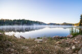 Legion Lake, South Dakota, Mist, Lake, Reflection