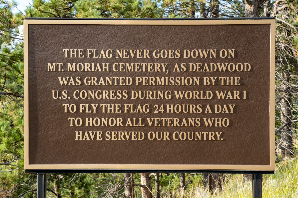 Mt. Moriah Cemetery Sign