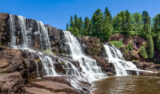 Gooseberry Falls, Waterfall, Water