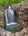 Waterfall, Top of the Rock, Pool