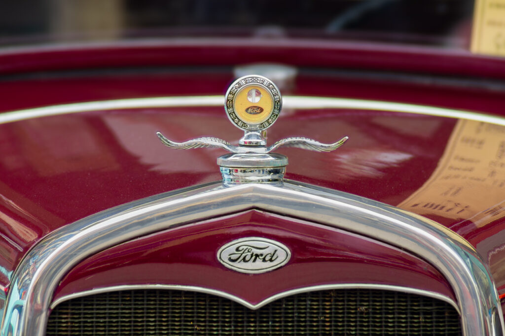 1931 Ford Model A, Car, Hood Ornament