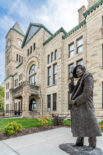 Statue, Sculpture, Abraham Lincoln, Atchison, KS