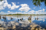 Missouri River, Clouds, Reflection, Water