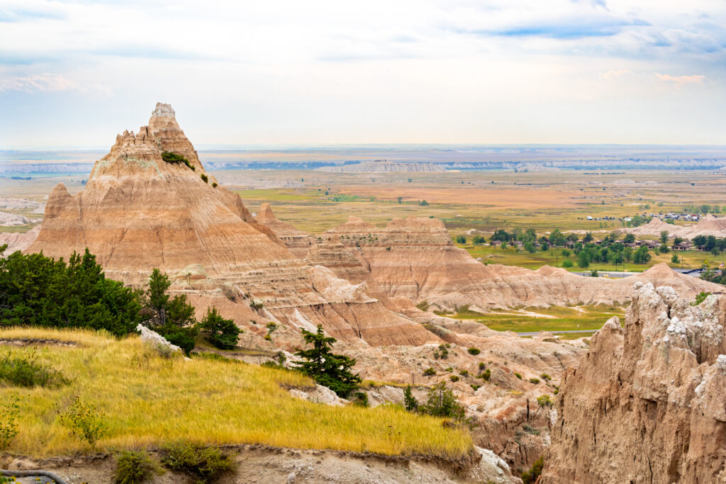 Badlands, Peak, Rock Formations