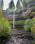 Waterfall, Portland, Sunbeams