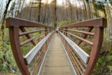 Bridge, Foot Bridge, Fisheye, Fish Eye